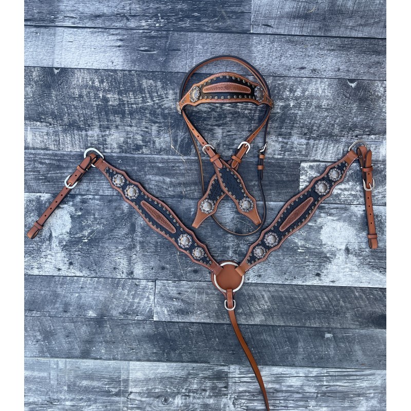 Jesse James Headstall and Breast Collar Set
