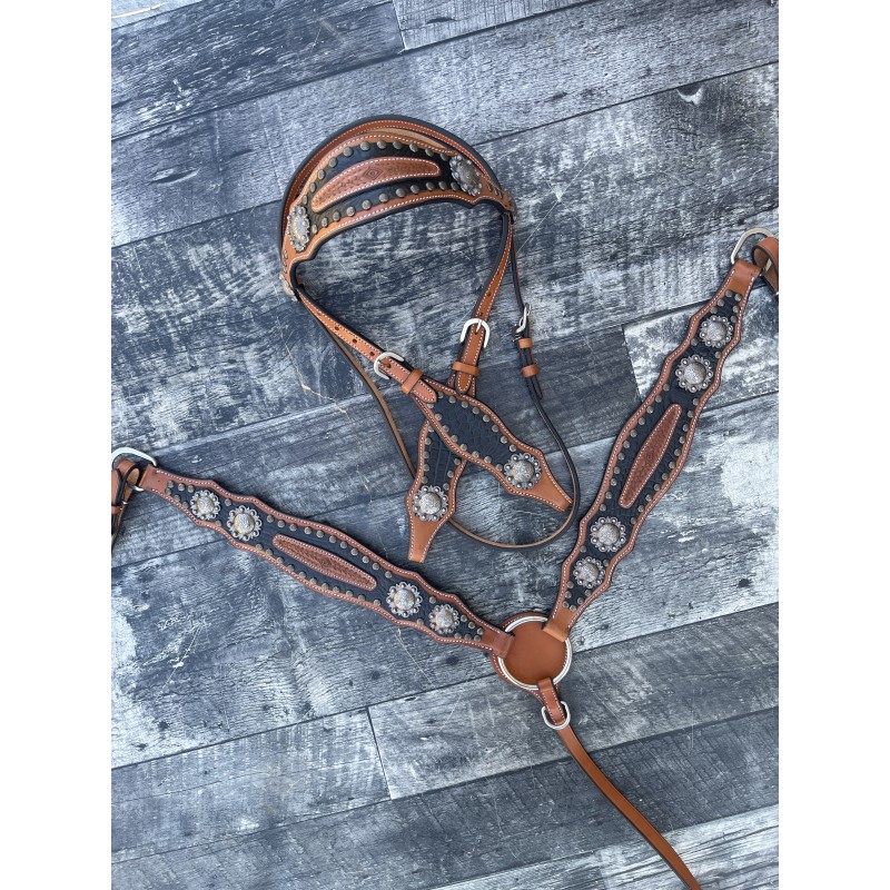 Jesse James Headstall and Breast Collar Set