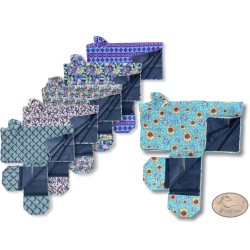 Sunflower Squash Blossom, Cattle Drive, Aloha, Aztec Jungle, Aztec Bubblegum, Route 66