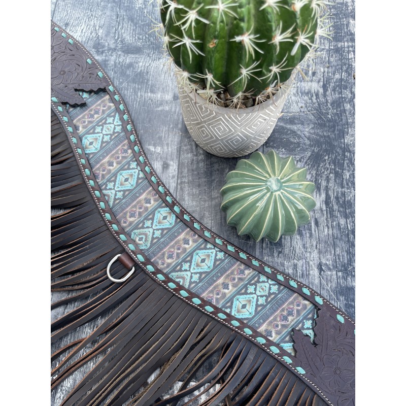 Maverick Tripping Collar with Fringe