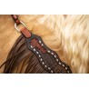 Josie Wales Headstall and Fringe Breast Collar Set