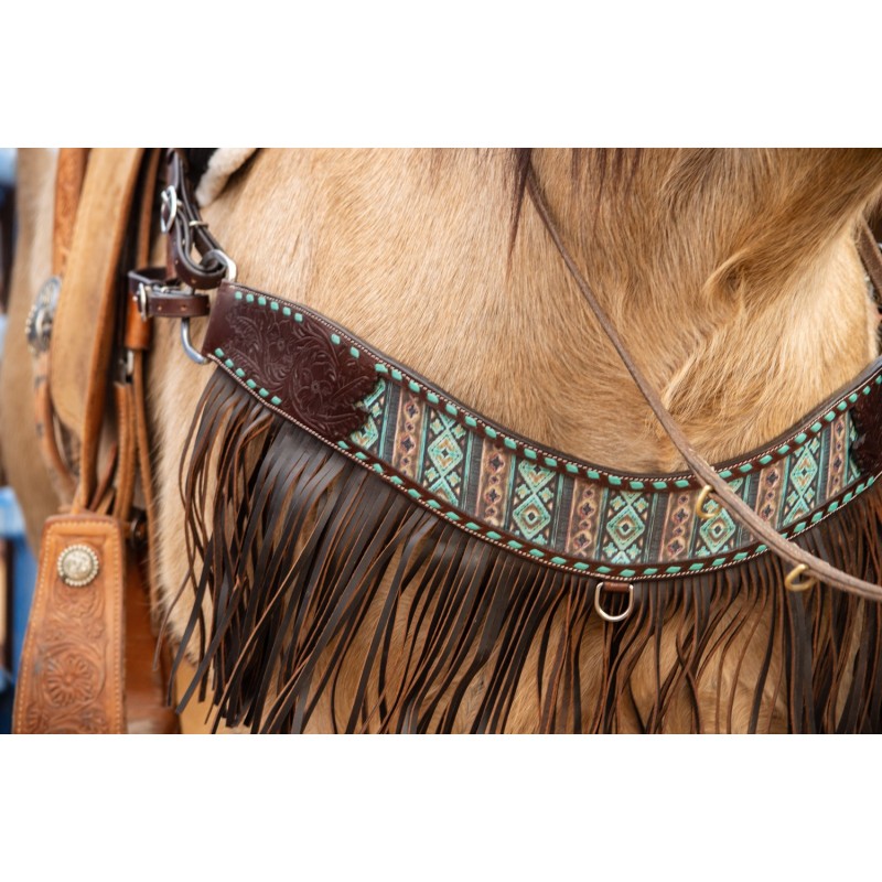 Maverick Tripping Collar with Fringe