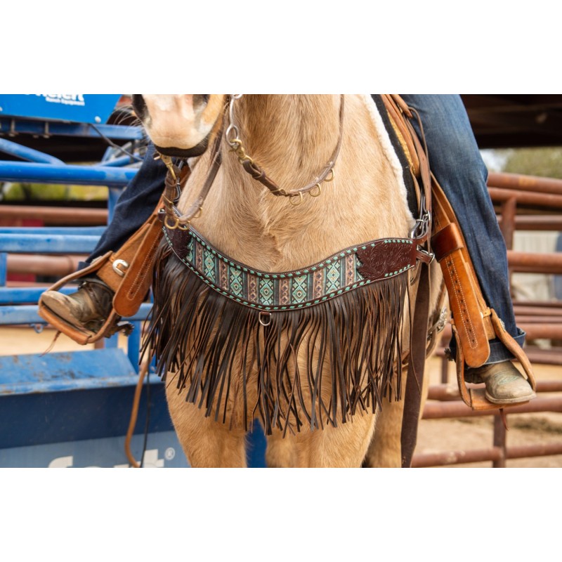 Maverick Tripping Collar with Fringe