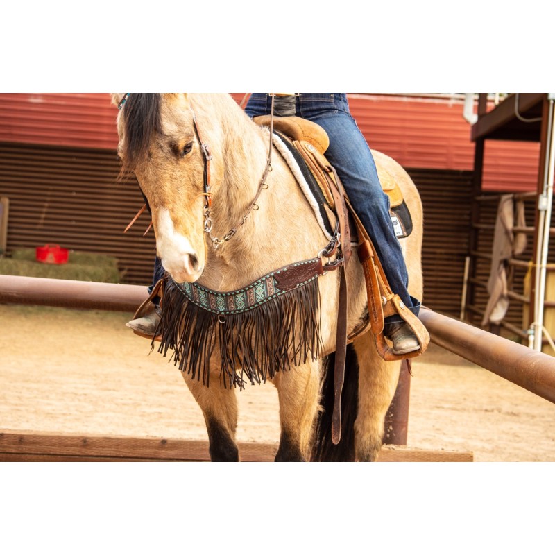 Maverick Tripping Collar with Fringe