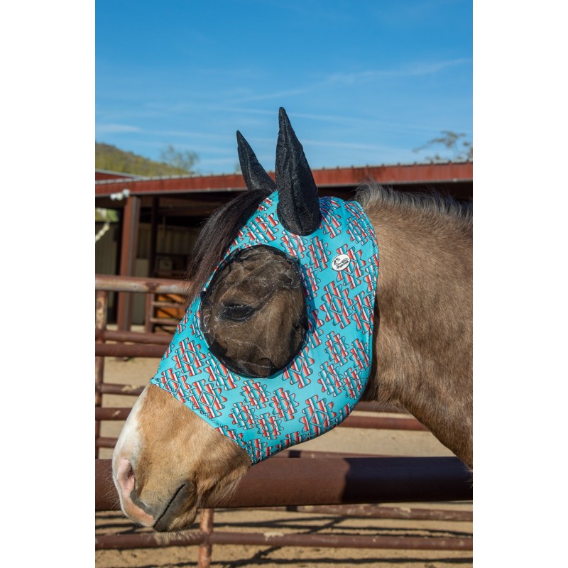 Lycra Fly Mask - Serape Aztec Cob Size Only