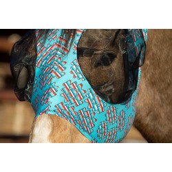 Lycra Fly Mask - Serape Aztec Cob Size Only