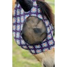 Lycra Fly Mask - Navy Aztec