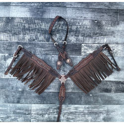 John Wayne Fringe Headstall and Breast Collar Set