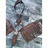 John Wayne Fringe Headstall and Breast Collar Set