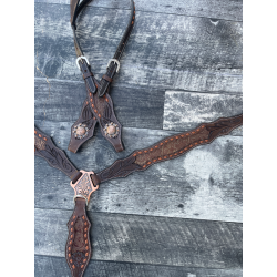 John Wayne Headstall and Breast Collar Set