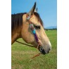 Purple Mohair Headstall