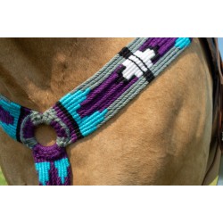 Purple Mohair Breast Collar