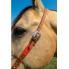 Rust Mohair Headstall