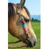 Pink Mohair Headstall