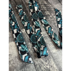 Turquoise Glass Latigo and...