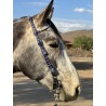 Schulz Equine One Ear Headstall Round Up