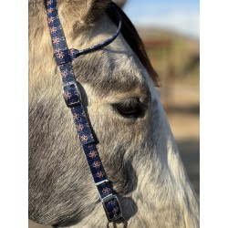 Schulz Equine One Ear Headstall Round Up