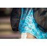 Lycra Fly Mask - Turquoise Howdy