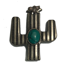 Concho - Turquoise Cactus