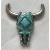 Concho - Turquoise Cowskull