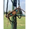 Braided Rope Halter - Aztec