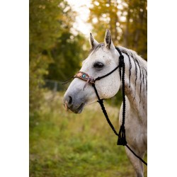 Braided Rope Halter - Aztec