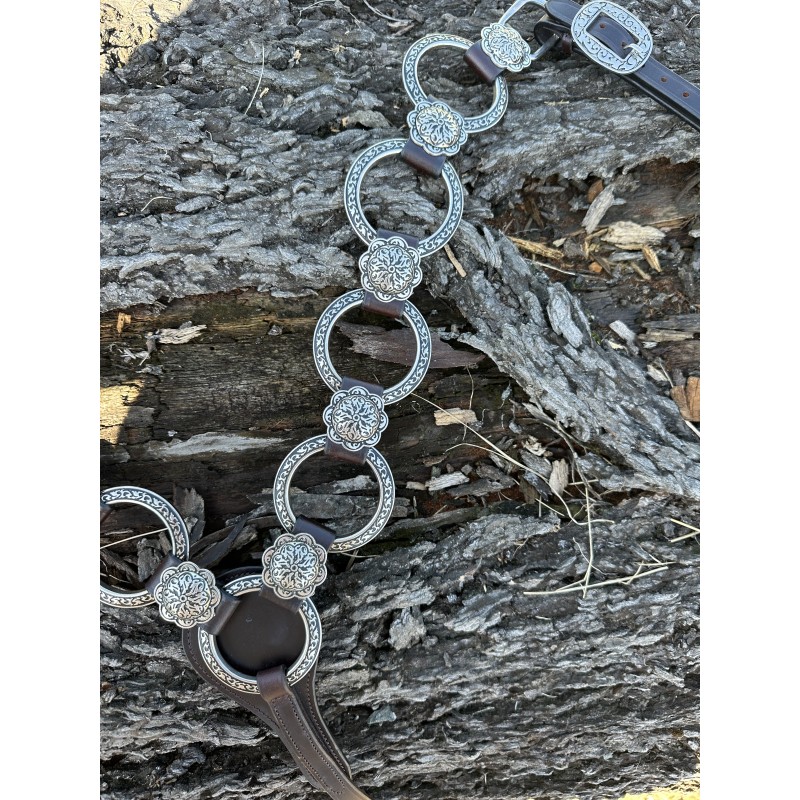 Ring Breast Collar - Silver