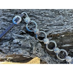 Ring Breast Collar - Silver