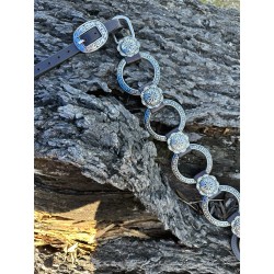 Ring Breast Collar - Silver