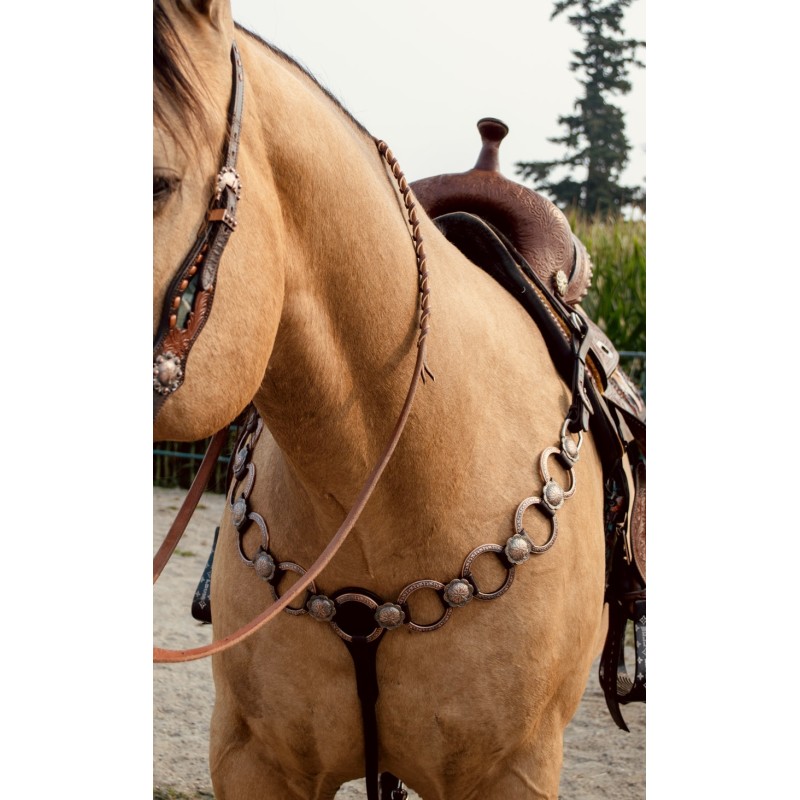 Ring Breast Collar - Copper