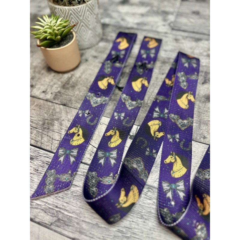 Latigo and Off Billet Set: I ❤️ Buckskins