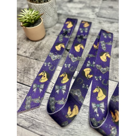 Latigo and Off Billet Set: I ❤️ Buckskins