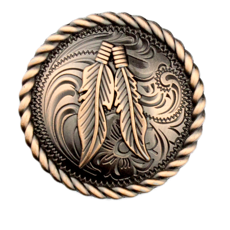 Concho - Copper Feather