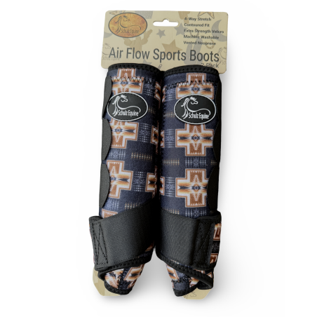 2 Pack Black Round Up Sports Boots