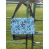 Everything Equine Tote Bag Turquoise Howdy
