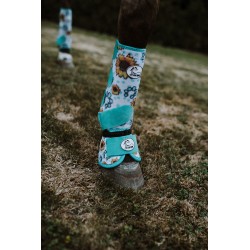 Schulz Equine Sunflower Squash Blossom Bell Boots